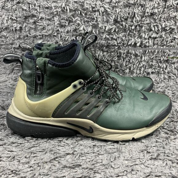 Nike 859524 300 Air Presto Mid Utility Green Mens 10 Training Zip Sneaker Shoes main image 6
